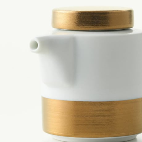 JAPAN AUTUMN タレない醤油差（大） ゴールド　【ARITA PORCELAIN LAB（アリタポーセリンラボ）】