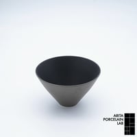 JAPAN SNOW 小鉢・小飯碗 ブラック【ARITA PORCELAIN LAB（アリタポーセリンラボ）】