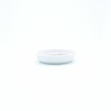JAPAN AUTUMN 薬味皿 蛸唐草 ワインレッド【ARITA PORCELAIN LAB（アリタポーセリンラボ）】