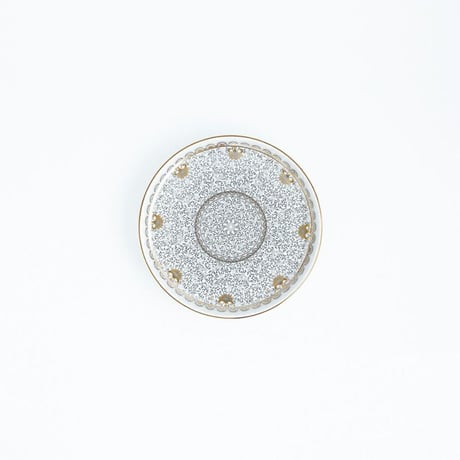 JAPAN EARTH 和皿 19cm 更紗 ゴールド【ARITA PORCELAIN LAB（アリタポーセリンラボ）】