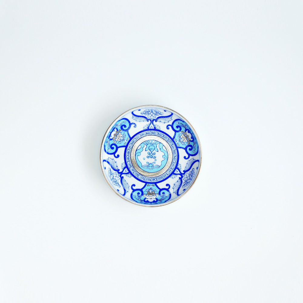 JAPAN BLUE ティーカップ＆ソーサー 古伊万里草花紋【ARITA PORCELAIN 