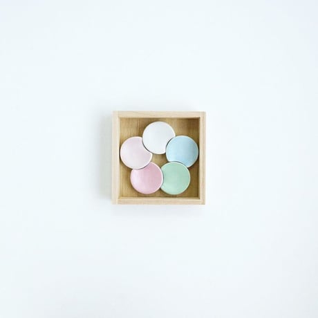 たまむすび箸置 ５個セット 木箱入【ARITA PORCELAIN LAB（アリタポーセリンラボ）】