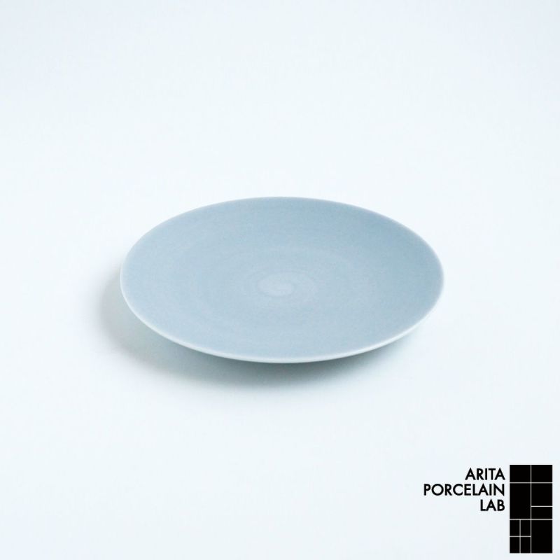 JAPAN EARTH フラットプレート L グレージュ【ARITA PORCELAIN LA
