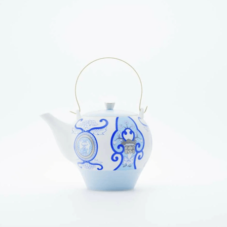 JAPAN SNOW ティ－ポット 古伊万里草花紋 ※全６色【ARITA PORCELAIN LAB（アリタポーセリンラボ）】