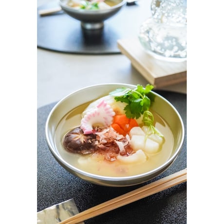 銀椀　富士型 　【越前漆器】
