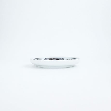 JAPAN SNOW 和皿 19cm 木甲桐紋（ブラック）（レッド）【ARITA PORCELAIN LAB（アリタポーセリンラボ）】