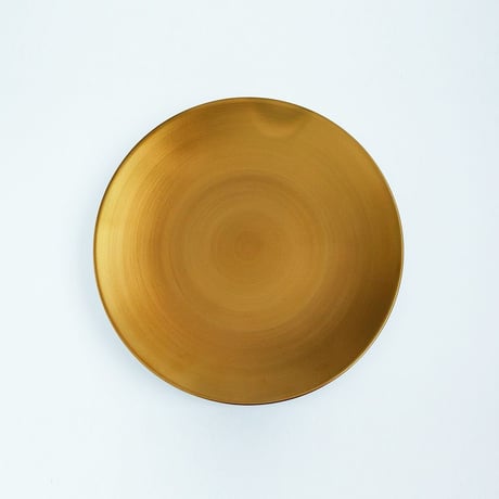 JAPAN AUTUMN フラットプレートL  ゴールド【ARITA PORCELAIN LAB（アリタポーセリンラボ）】
