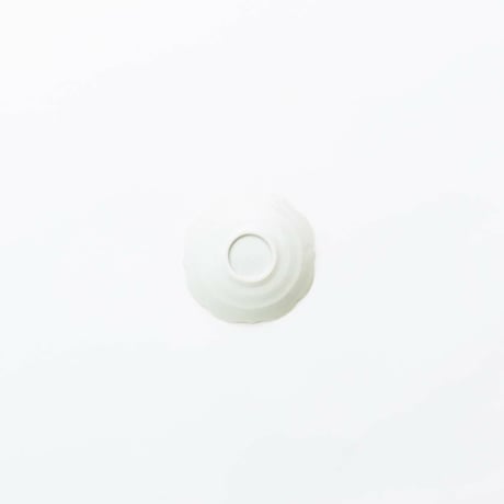 岡晋吾 四稜小皿　李朝白磁【ARITA PORCELAIN LAB（アリタポーセリンラボ）】