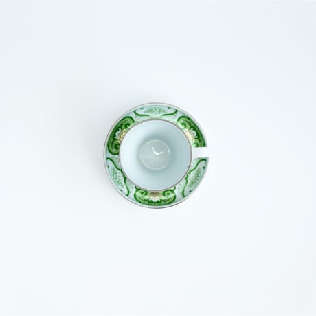JAPAN TEA ティーカップ＆ソーサー 古伊万里草花紋【ARITA PORCELAIN LAB（アリタポーセリンラボ）】