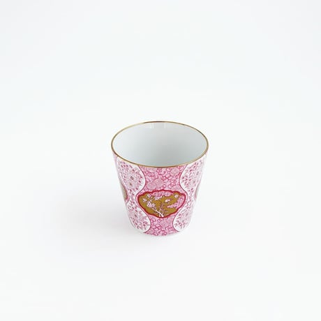 JAPAN SNOW JAPAN AUTUMN ロックカップ 木甲桐紋 2個セット 化粧箱入【ARITA PORCELAIN LAB（アリタポーセリンラボ）】