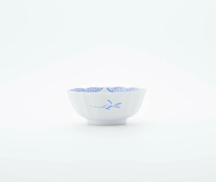 小鉢 三方ガラミ紋※全6色【ARITA PORCELAIN LAB（アリタポーセリン