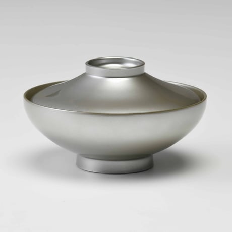 銀椀　富士型 　【越前漆器】