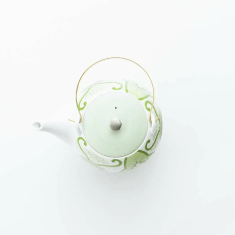 JAPAN SNOW ティ－ポット 古伊万里草花紋 ※全６色【ARITA PORCELAIN LAB（アリタポーセリンラボ）】