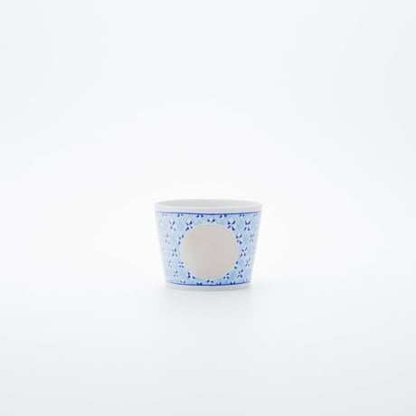 JAPAN BLUE 蕎麦猪口 格子丸文　【ARITA PORCELAIN LAB（アリタポーセリンラボ）】