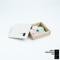 JAPAN SNOW フラットプレート L ブラック【ARITA PORCELAIN LAB（