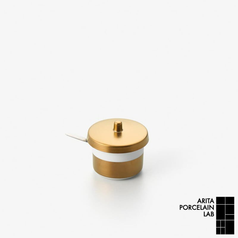 JAPAN AUTUMN 薬味入 ゴールド【ARITA PORCELAIN LAB（アリタポー