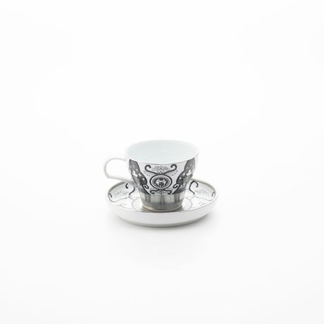 JAPAN SNOW ティーカップ＆ソーサー 古伊万里草花紋【ARITA PORCELAIN LAB（アリタポーセリンラボ）】