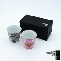 JAPAN SNOW フラットプレート L ブラック【ARITA PORCELAIN LAB（