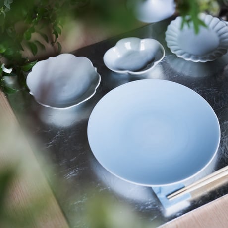 岡晋吾 四稜小皿　李朝白磁【ARITA PORCELAIN LAB（アリタポーセリンラボ）】
