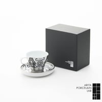 JAPAN SNOW カップ＆ソーサー 古伊万里草花紋 化粧箱入【ARITA PORCELAIN LAB（アリタポーセリンラボ）】