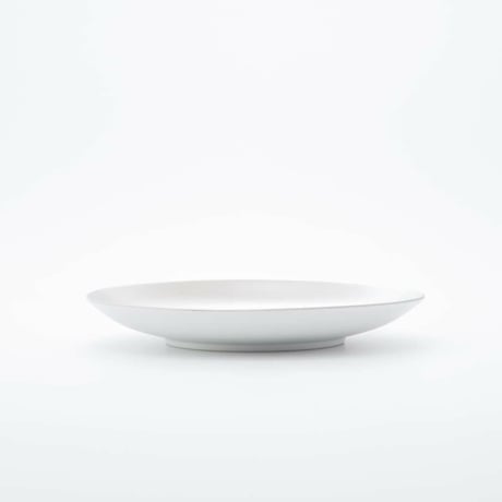 JAPAN SNOW 平皿（中） プラチナ【ARITA PORCELAIN LAB（アリタポーセリンラボ）】