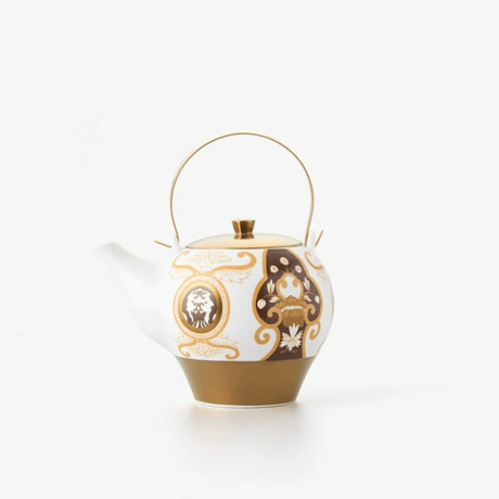 JAPAN SNOW ティ－ポット 古伊万里草花紋 ※全６色【ARITA PORCELAIN LAB（アリタポーセリンラボ）】