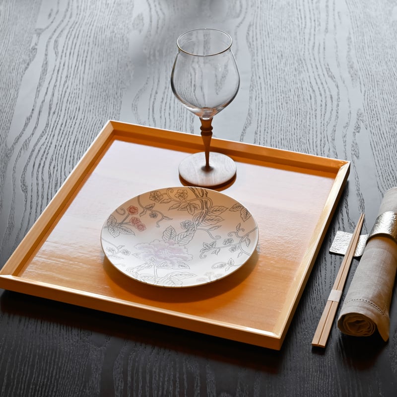 ひのき会席膳（尺一） | Dresser la Table