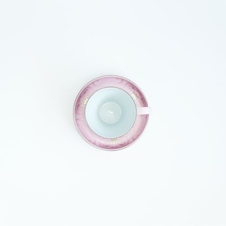 JAPAN CHERRY ティーカップ＆ソーサー 古伊万里草花紋【ARITA PORCELAIN LAB（アリタポーセリンラボ）】