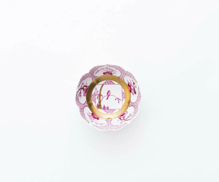 アリタポーセリンラボ JAPAN CHERRY 小鉢 三方ガラミ紋 5個セット☆ ARITA PORCELAIN LAB (アリタポーセリンラボ) JS三方ガラミ紋 小鉢4個