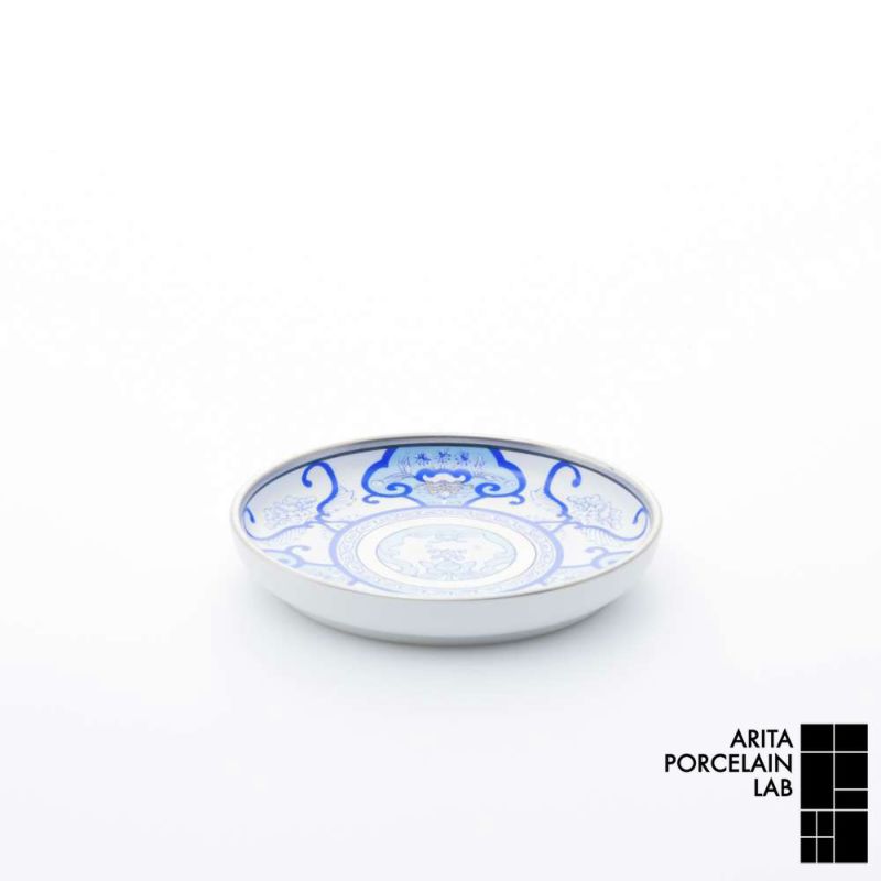 JAPAN BLUE 銘々皿 古伊万里草花紋 ブルー【ARITA PORCELAIN LAB（