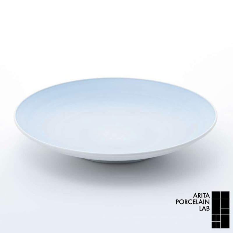 アリタポーセリンラボ：JAPAN BLUE 平皿（中） パールブルー2枚セット☆ アリタポーセリンラボ：JAPAN BLUE 平皿（中） パールブルー2枚