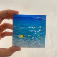 沖のレモンさん。キャンバス原画　7.5センチ