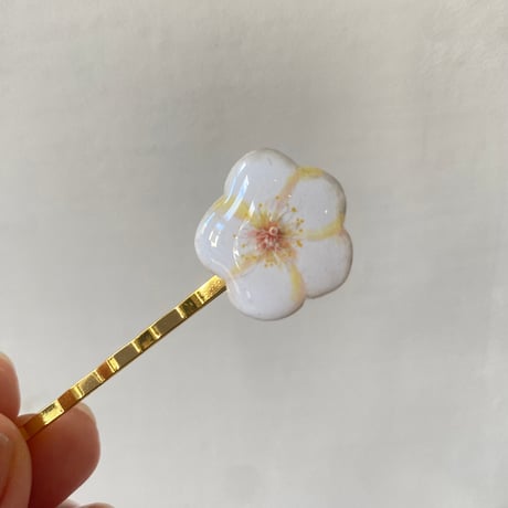 【季節限定】梅の花のヘアピン