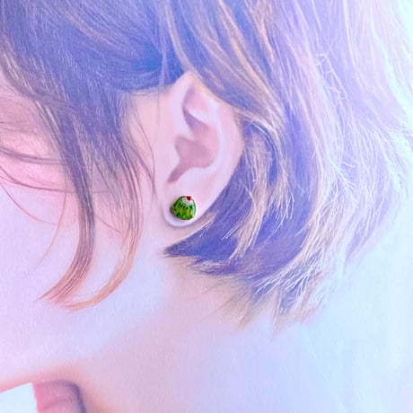 【季節限定】メロンゼリーのイヤリングorピアス