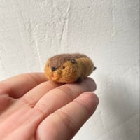 【ミニサイズ】赤ちゃんビーバーくんの羊毛お人形マスコット