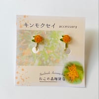 【季節限定】キンモクセイのイヤリングorピアス