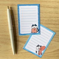 メッセージカード2枚入り【ねことたこ。】