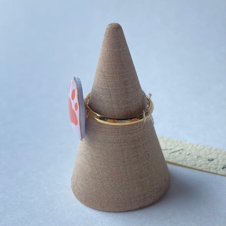 再販！肉球のピンキーリング［小指用フリーサイズ］