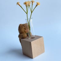 ねこちゃんの一輪挿し【とら】
