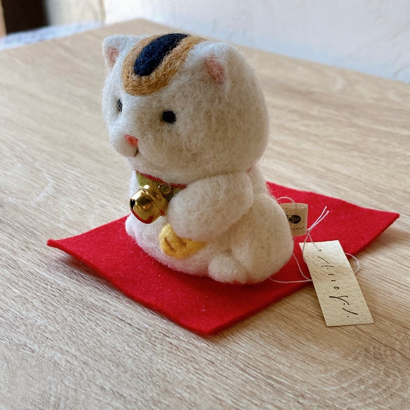 NEKOSANの【羊毛まねきねこさん】 | ねこの森雑貨店 NEKOSANの【羊毛まねきねこさん】 | ねこの森雑貨店