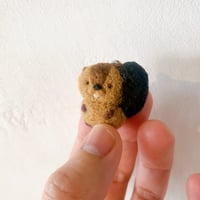 再販！【シングル】ビーバーくんの羊毛プチブローチ