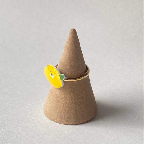 再販！レモンさんのピンキーリング［小指用フリーサイズ］