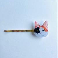 三毛猫さんのヘアピン