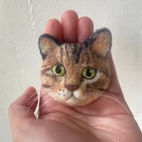 茶トラ猫さんのピアス | ねこの森雑貨店