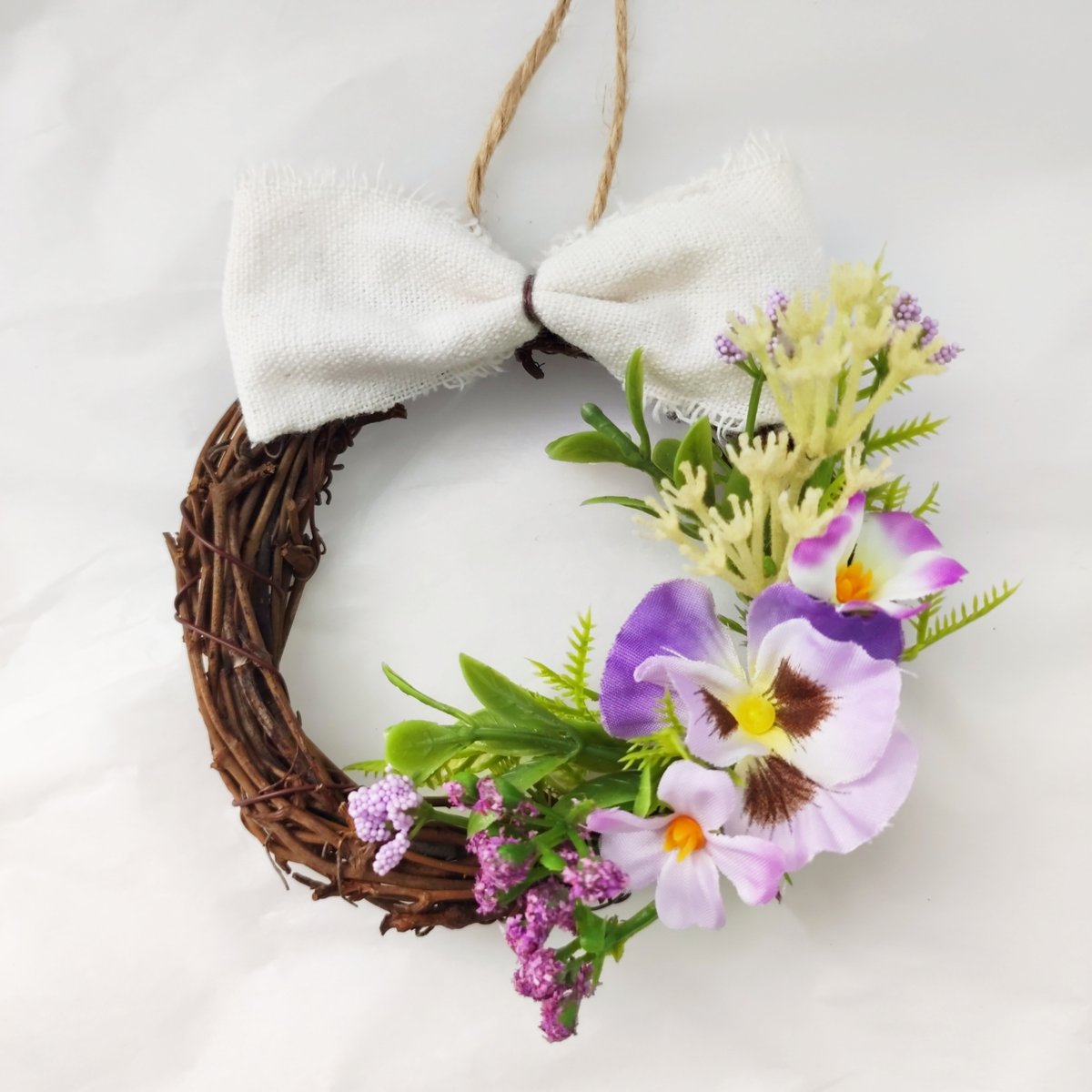 パンジーのミニミニリース | MAPLE FLOWER＆COFFEE