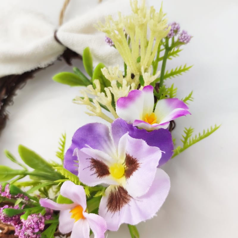 パンジーのミニミニリース | MAPLE FLOWER＆COFFEE