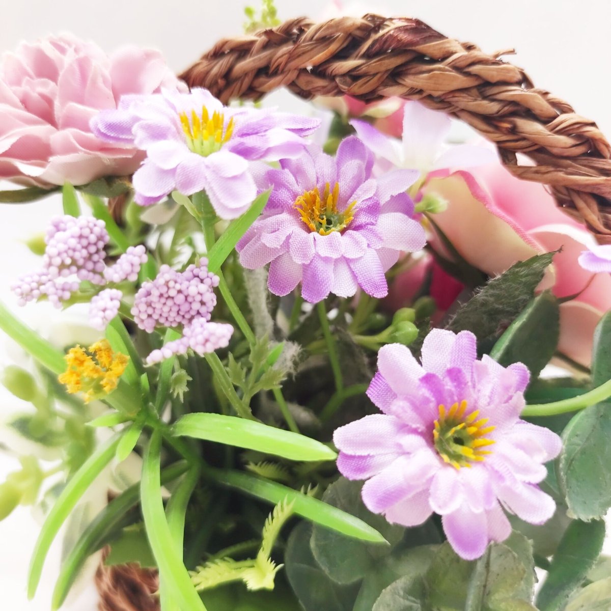 バスケットアレンジ【ミニガーデン】 | MAPLE FLOWER＆COFFEE