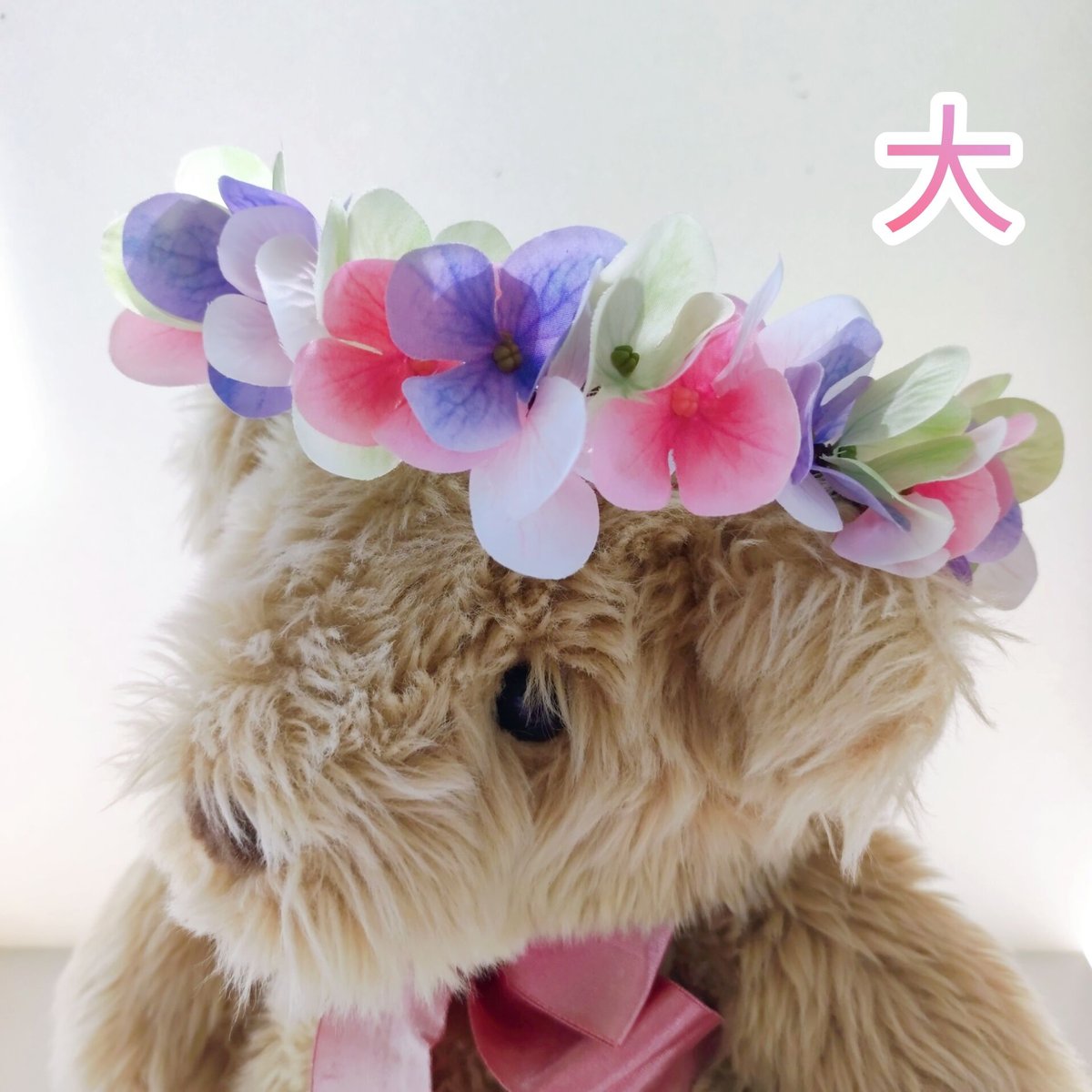 子供用花かんむり【紫陽花】 | MAPLE FLOWER＆COFFEE
