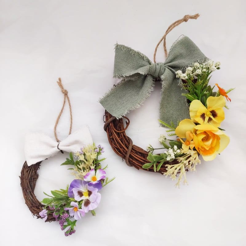 パンジーのミニミニリース | MAPLE FLOWER＆COFFEE