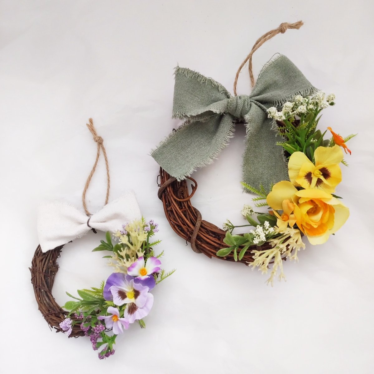 パンジーのミニミニリース | MAPLE FLOWER＆COFFEE